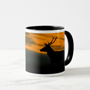 Red Deer at Dawn Mug