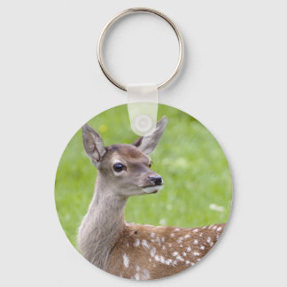 Red Deer Fawn Keyring