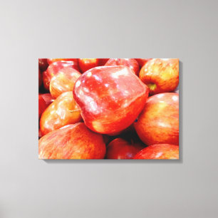 Red Delicious Apples Photo Canvas
