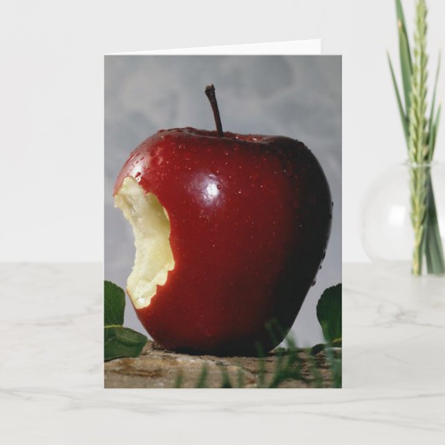 Red Delicious Card (Front)