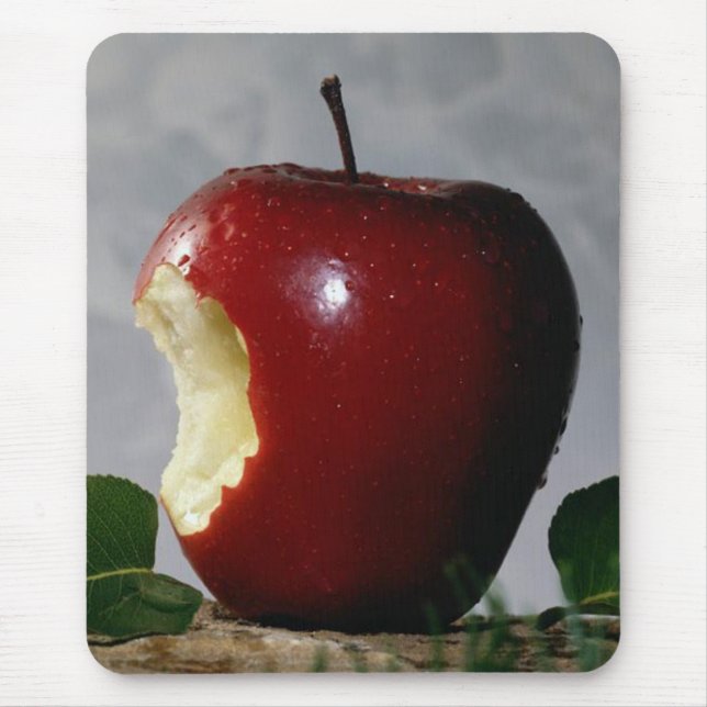 Red Delicious Mouse Mat (Front)