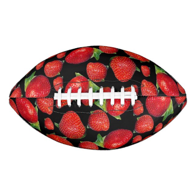 Red Delicious Strawberries,    American Football (Front)