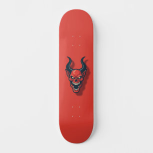 Red demoniac skateboard