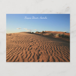 Red Desert Sand  - Postcard
