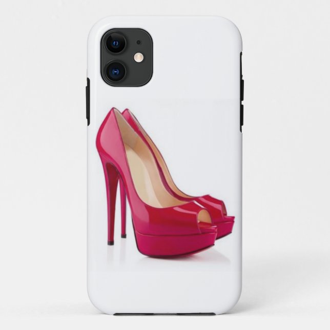 Red Designer Stiletto Heels iPhone 5/5s Case (Back)