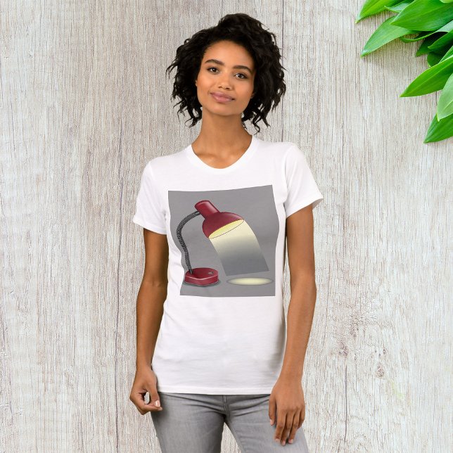 Red Desk Lamp Modern Lighting T-Shirt (Creator Uploaded)