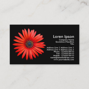Red Devil - Black Business Card