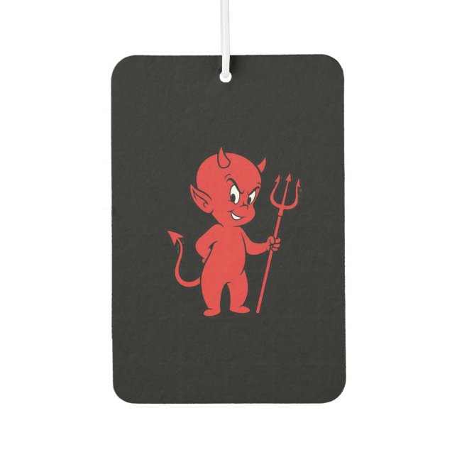 Red Devil Car Air Freshener (Front)