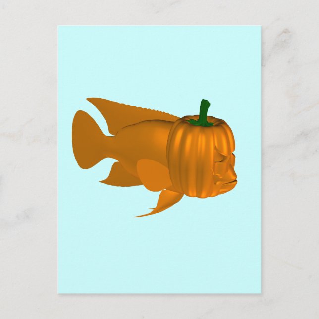 Red Devil Cichlid Postcard (Front)