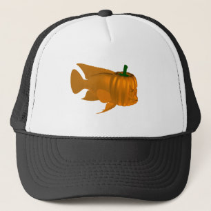 Red Devil Cichlid Trucker Hat