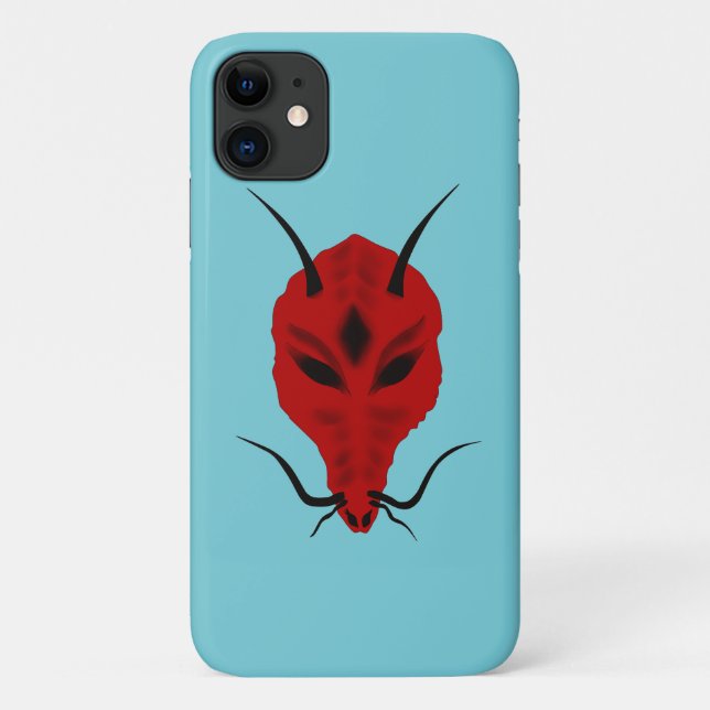 RED DEVIL/DEMON CELL PHONE CASE COVER (Back)