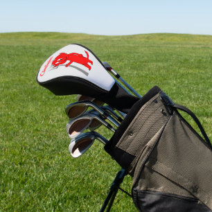Red Devil Design Golf Head Cover