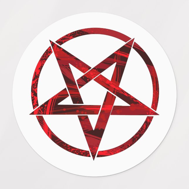Red Devil Pentagram (Design 1)