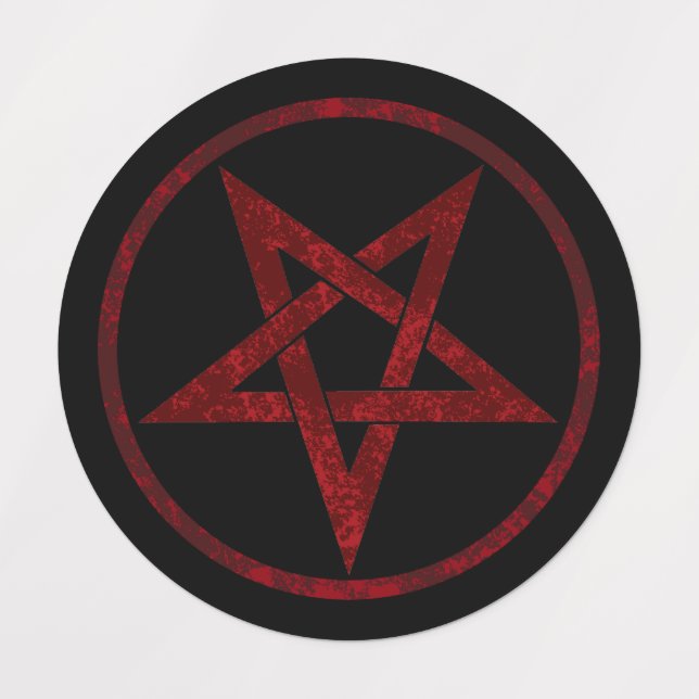 Red Devil Pentagram (Design 2)