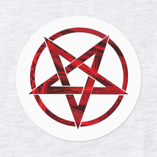 Red Devil Pentagram (Design 1)