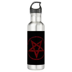 Red Devil Pentagram 710 Ml Water Bottle