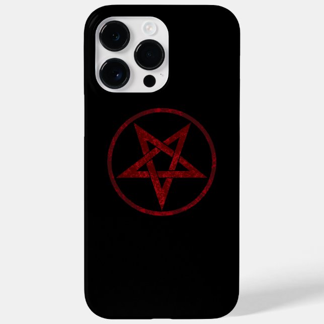 Red Devil Pentagram Case-Mate iPhone Case (Back)