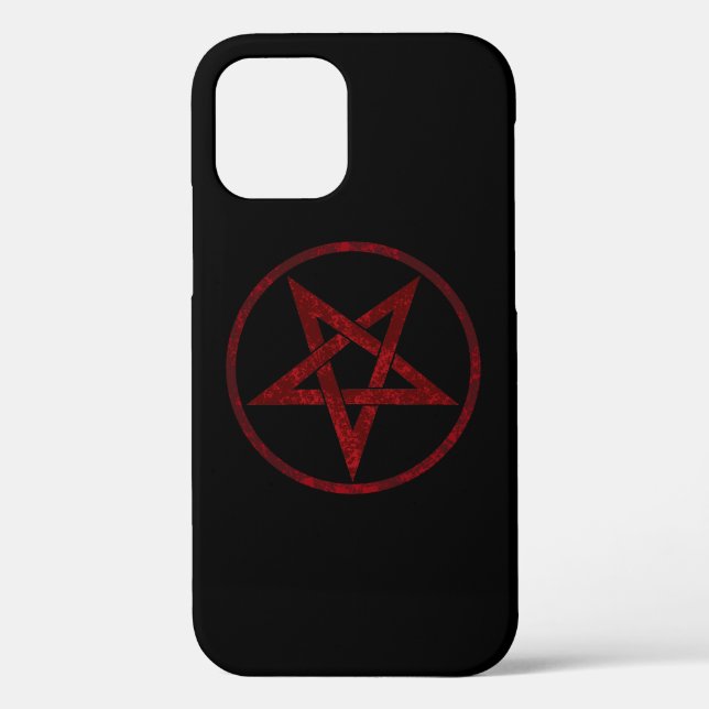 Red Devil Pentagram Case-Mate iPhone Case (Back)