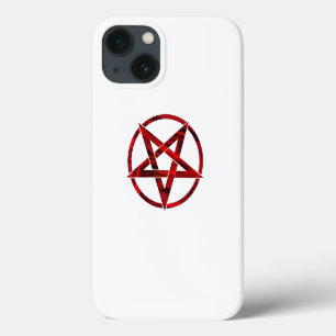 Red Devil Pentagram iPhone 13 Case
