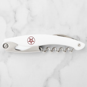 Red Devil Pentagram Corkscrew