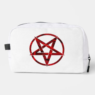 Red Devil Pentagram Dopp Kit