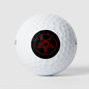 Red Devil Pentagram Golf Balls