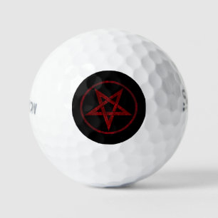 Red Devil Pentagram Golf Balls