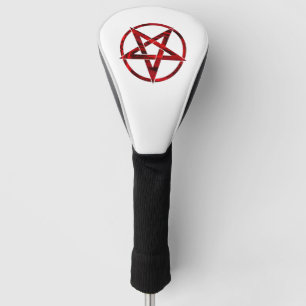 Red Devil Pentagram Golf Head Cover