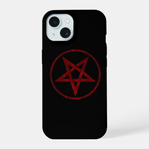 Red Devil Pentagram iPhone 15 Case
