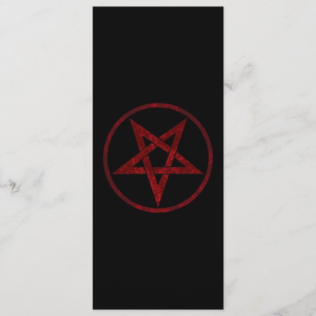 Red Devil Pentagram Programme (Front)