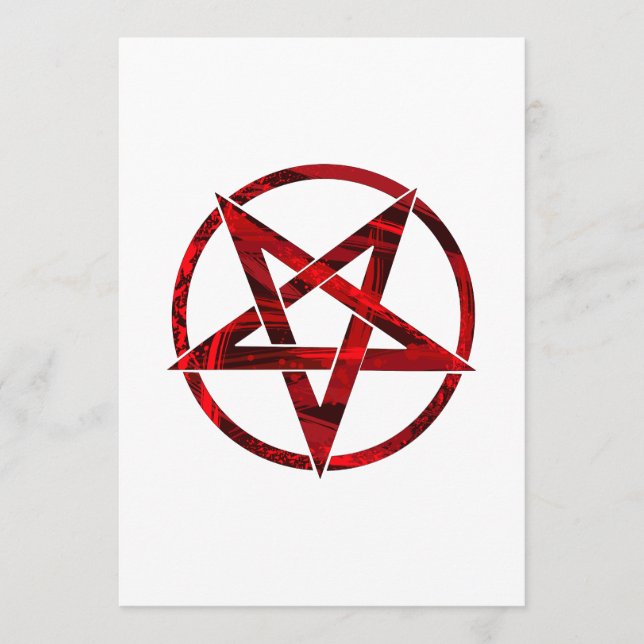 Red Devil Pentagram Programme (Front)