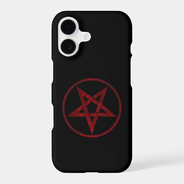 Red Devil Pentagram Samsung Galaxy S21 Ultra Case (Back)