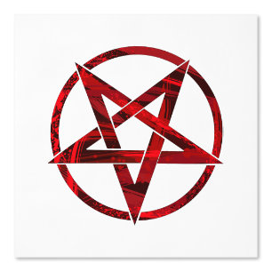 Red Devil Pentagram Wallpaper