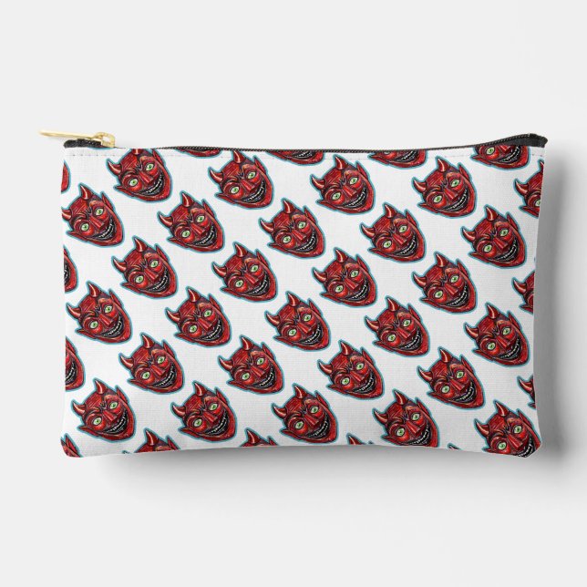 Red Devil Vintage Halloweenies  Accessory Pouch (Front)