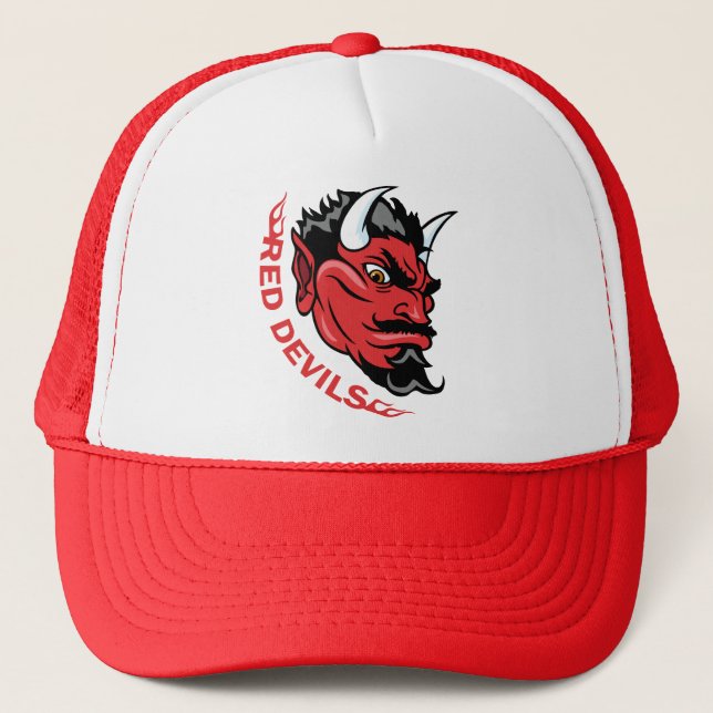 Red Devils Trucker Hat (Front)