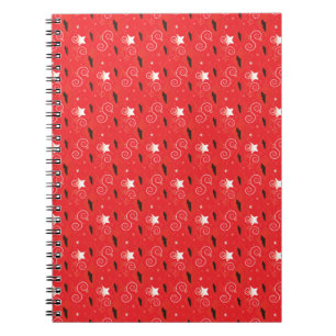 Red Diamond Bull Terrier Notebook
