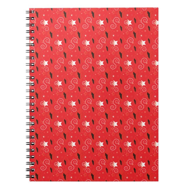 Red Diamond Bull Terrier Notebook (Front)