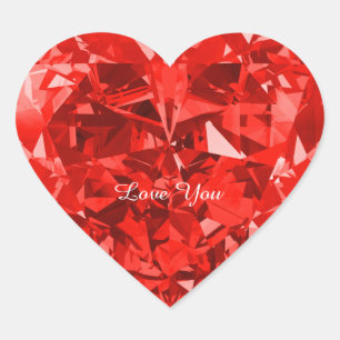  Red Diamond Stickers