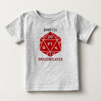 Red Die Awesome Geek Apparel Baby T-Shirt