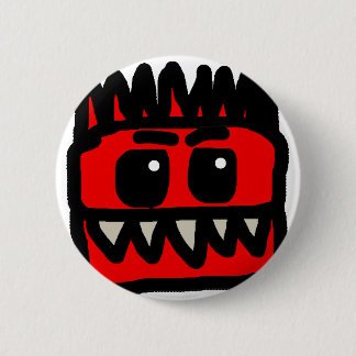 Red Dinosaur Merch 6 Cm Round Badge