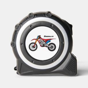 Red dirt bike motorcycle 1