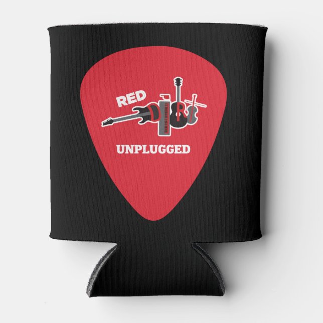 Red Dirt Unplugged Pick Can and Bottle Cooler (Front)