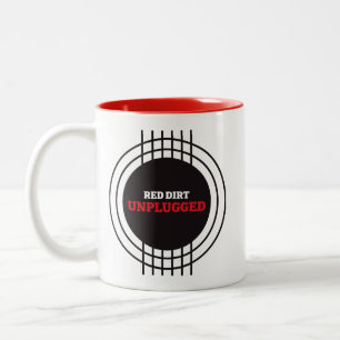 Red Dirt Unplugged Title Logo Mug