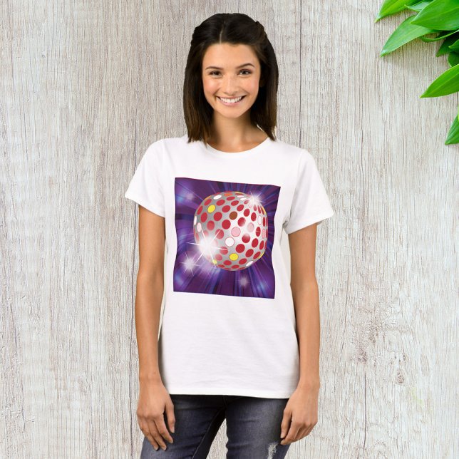Red Disco Ball T-Shirt (Creator Uploaded)