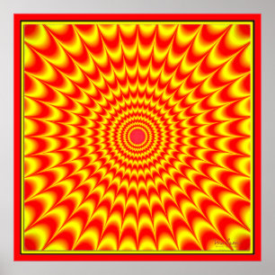 Red Dizzy Does It Poster