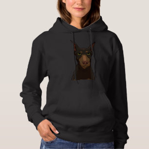 Red Doberman 800 Hoodie