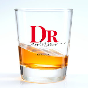 Red Doctor Medical Professional Shot Glass