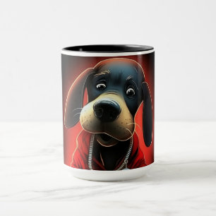 Red Dog Mug
