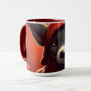 Red Dog Mug