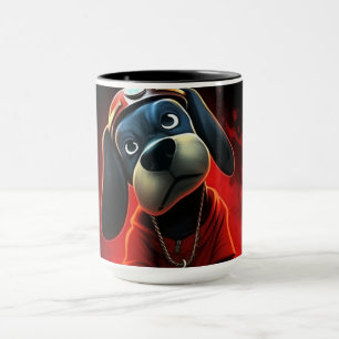 Red Dog Mug